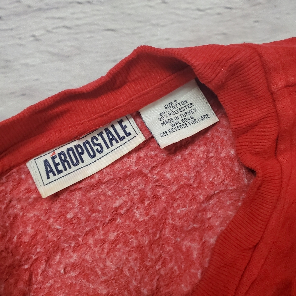 aeropostale red small sweatshirt - Picture 7 of 8